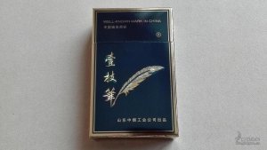 中煙版壹枝筆(藍(lán)華貴)煙標(biāo)